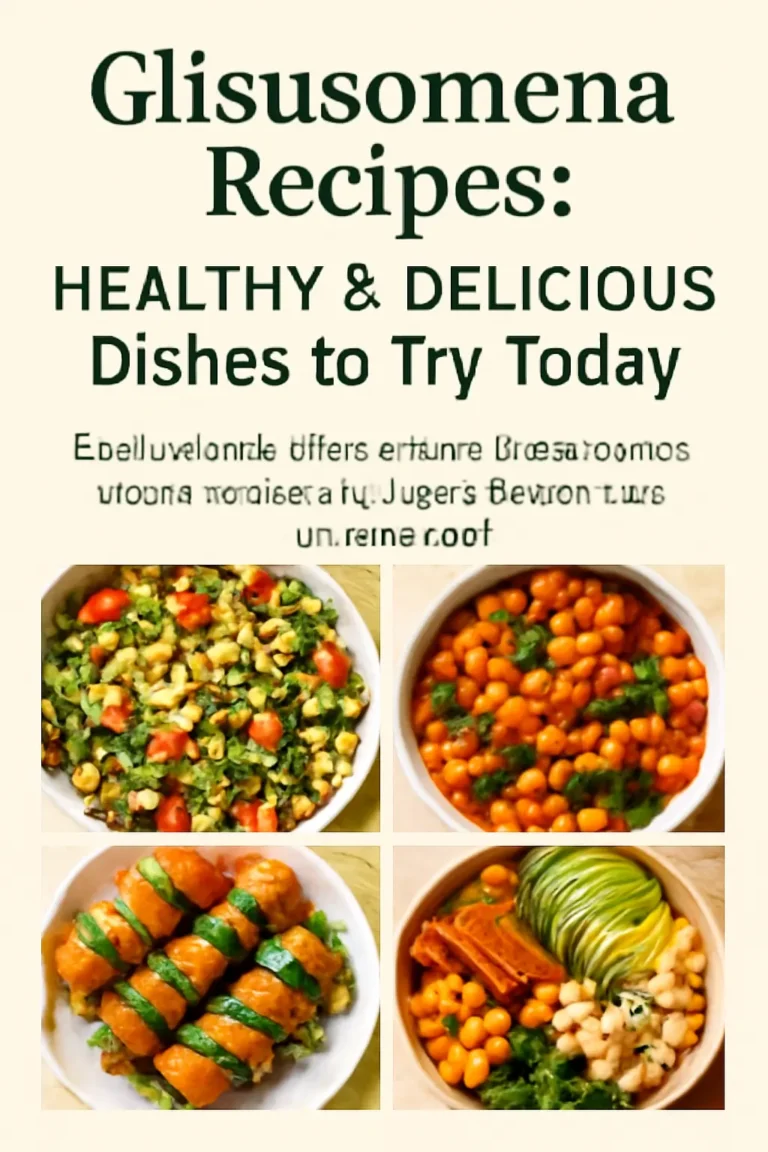 recipes with glisusomena